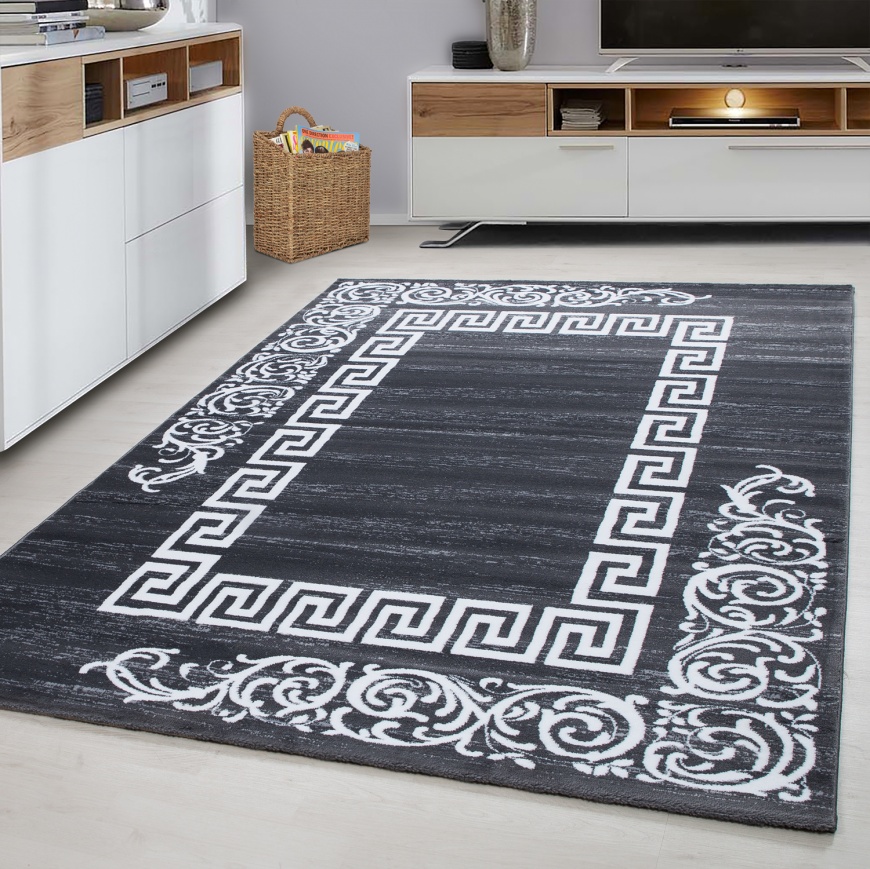 Miami Designer Modern Grey Rug